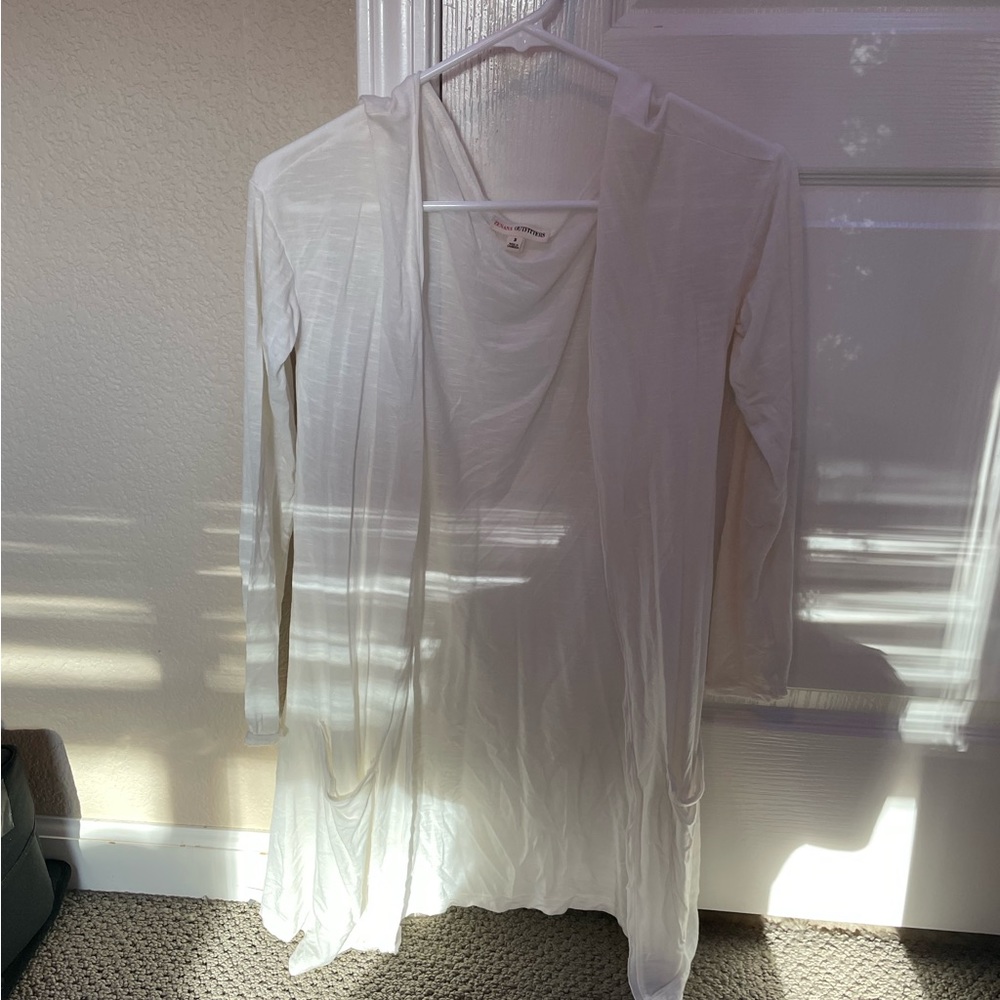 Zenana Outfitters white cardigan small